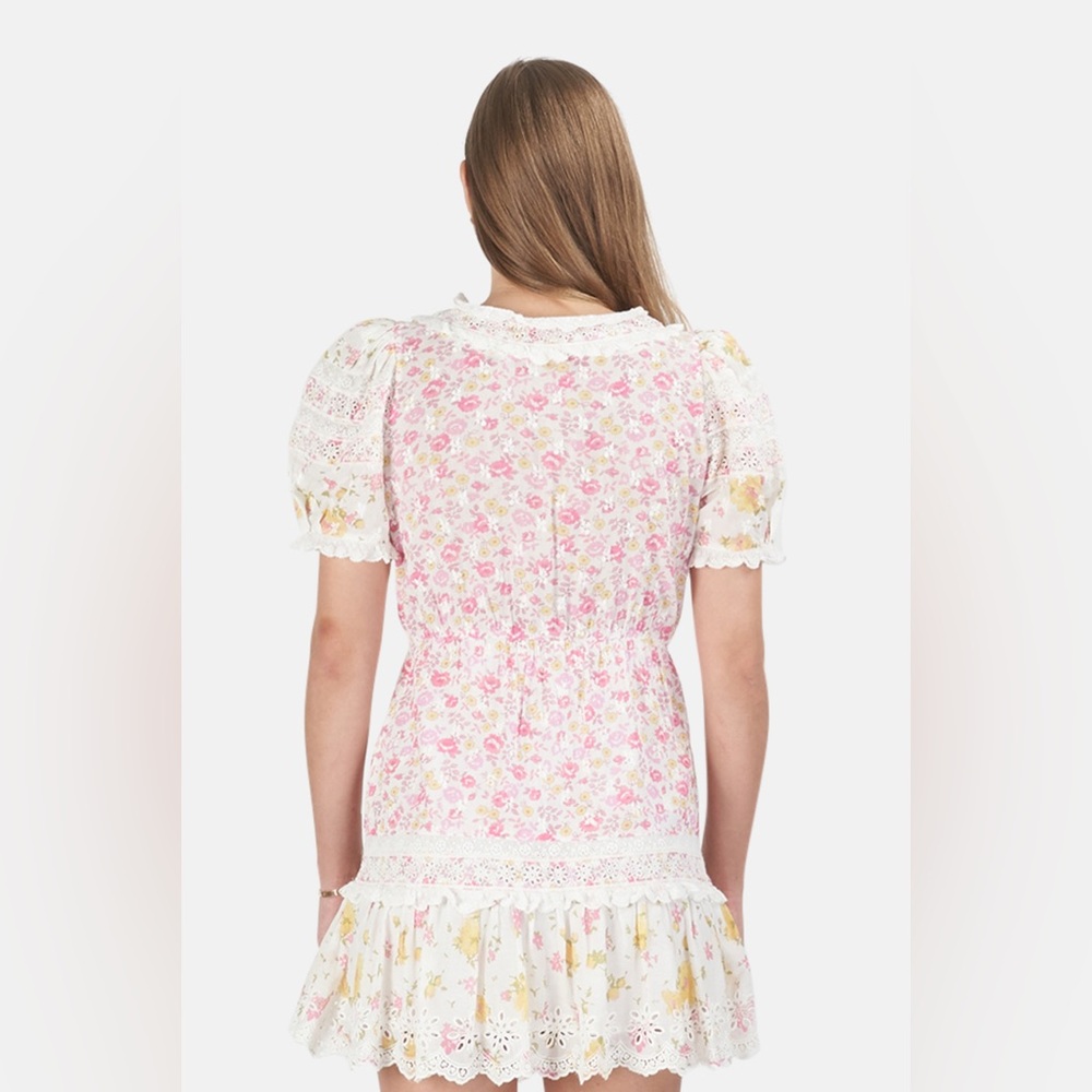 NWOT Loveshackfancy belen dress in lemonade stand - Picture 3 of 7
